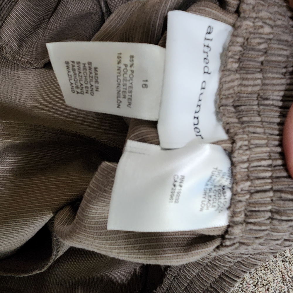 Alfred Dunner Brown Pants